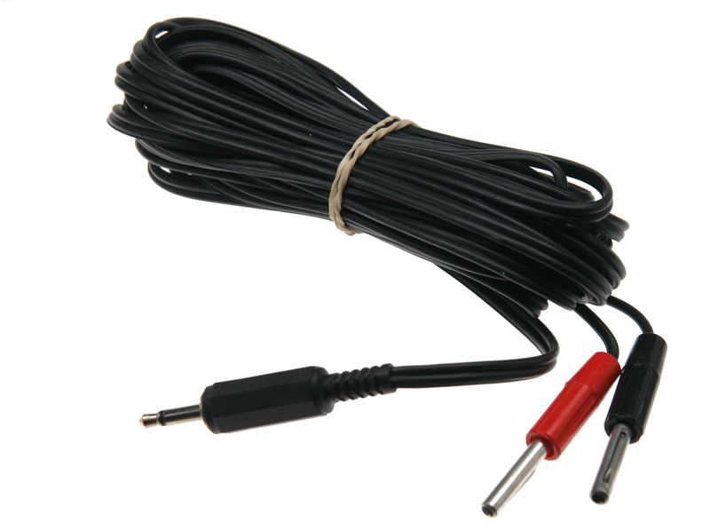 E-stim Long 4mm Cable Blistered Pack
