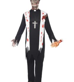 Zombie Priest Costume Halloween