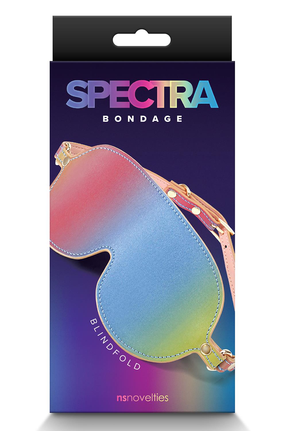 SPECTRA BONDAGE BLINDFOLD RAINBOW - Image 2