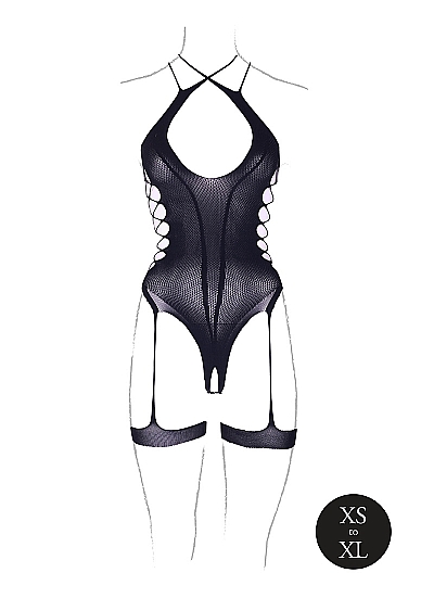 Metis XVI - Body with Garters and Crossed Neckline one size plus - Image 9